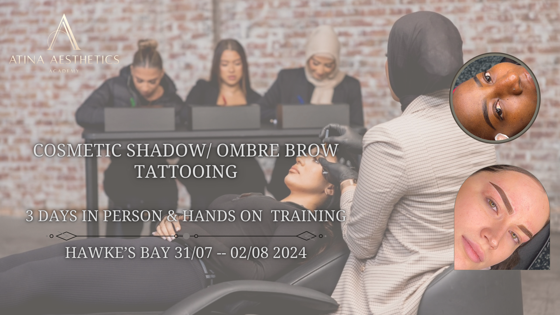 Hawke’s Bay Cosmetic Ombré Training 3 Days Course