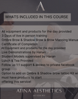 Auckland Cosmetic Ombré Brow in person 3 Days Training| 23-25 July 2024